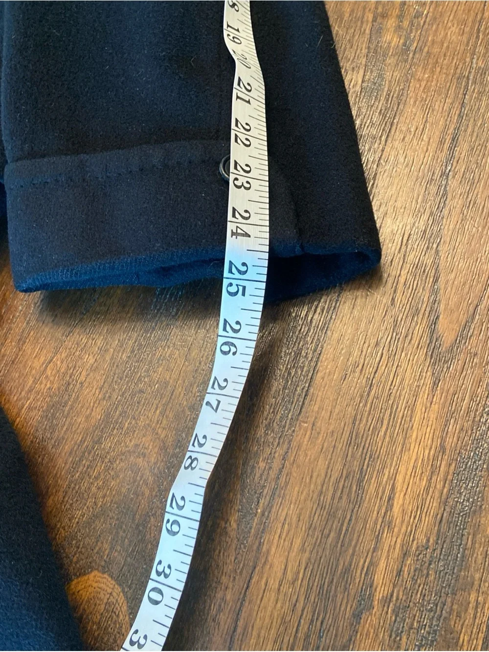 Cashmere Overcoat in Black
